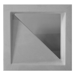 Cobogó Triangulo 30×30 - Revestimento cimenticio 3D